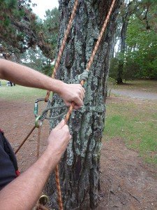 Traditional climbing system often do not allow for one handed adjustment.